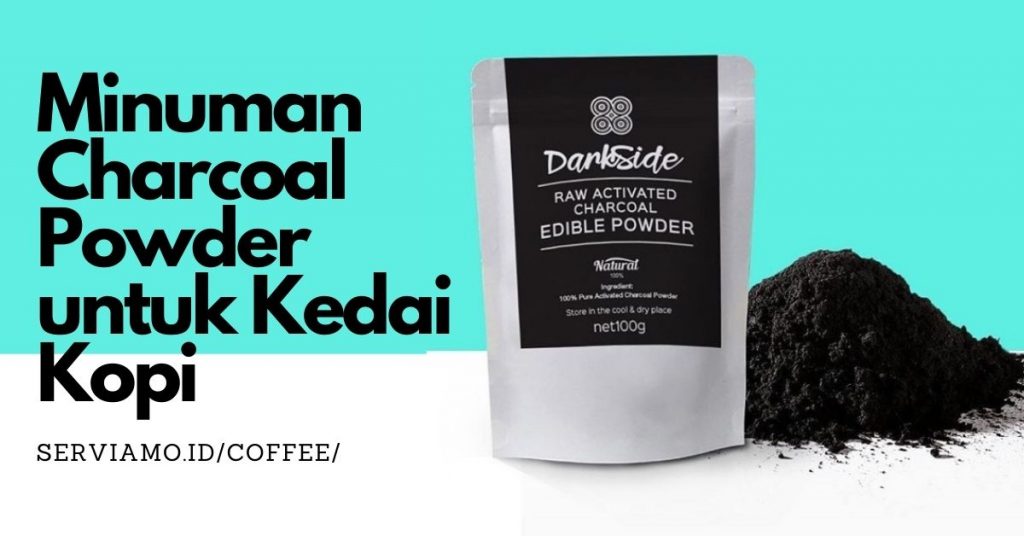 Minuman Charcoal Powder untuk Kedai Kopi