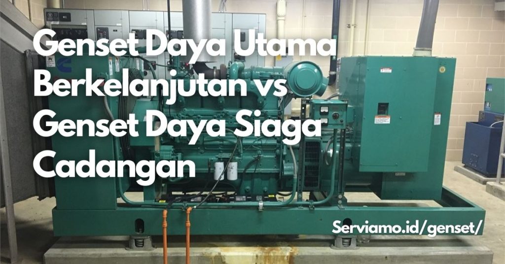 Genset Daya Utama