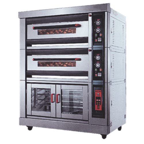 Luxurious Gas Oven 3 Deck 12 Tray SRV R40H