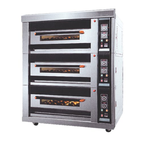 Luxurious Gas Oven 3 Deck 6 Tray SRV GO R40H