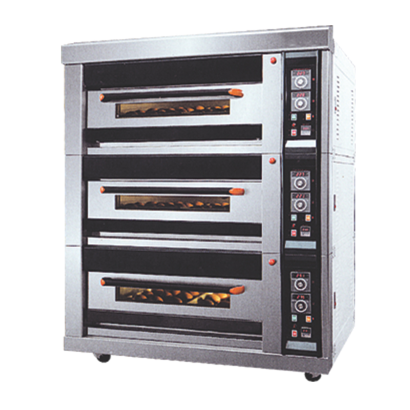 Luxurious Gas Oven 3 Deck 6 Tray SRV GO R40H