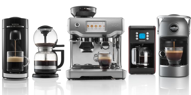 mesin kopi dengan beragam varian