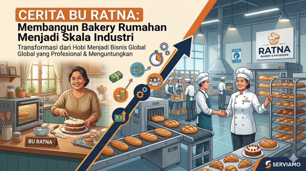 Cerita Bu Ratna Membangun Bakery Rumahan Menjadi Skala Industri