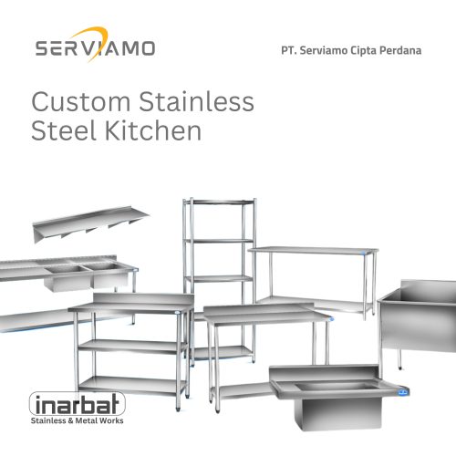 stainless steel kustom commercial kitchen