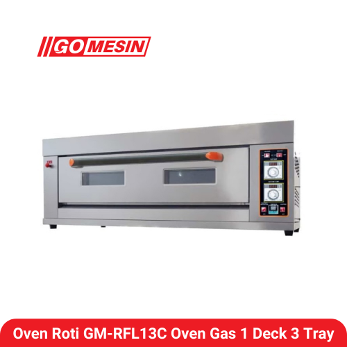 Oven Roti GM-RFL13C Oven Gas 1 Deck 3 Tray