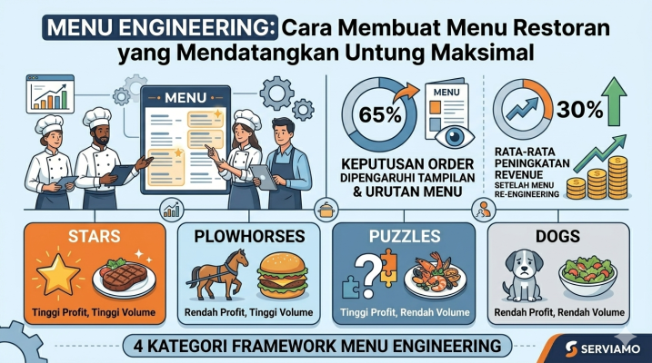 Menu Engineering Restoran Cara Membuat Menu Restoran yang Mendatangkan Untung Maksimal