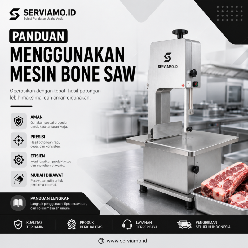 Cara dan Panduan Menggunakan Mesin Bone Saw